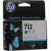 Картридж HP 3ED67A (№712) Cyan для HP DesignJet T210/230/250/630/650