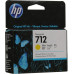 Картридж HP 3ED69A (№712) Yellow для HP DesignJet T210/230/250/630/650