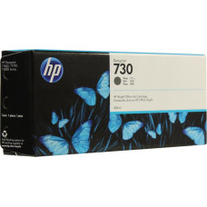 Картридж струйный HP 730 P2V72A серый (400мл) для HP DJ T1700