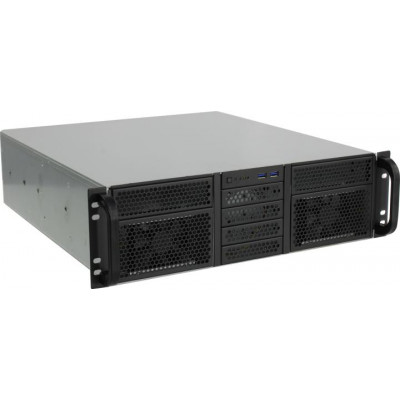 Server Case 3U Procase RE306-D2H10-C-48 Black MicroATX, без БП