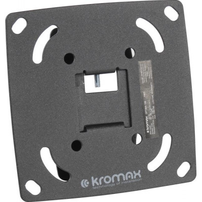 Kromax OPTIMA-100 Black фиксированный кронштейн (VESA50-100, 25кг)