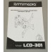 ArmMedia LCD-301 Black наклонно-поворотный кронштейн (VESA50/200, 30кг)