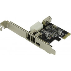 Espada PCIe1394a (ver.2) (OEM) PCI-Ex1, IEEE 1394, 3 port-ext, 1 port-int