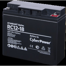 Аккумулятор CyberPower RC12-18 (12V, 18 Ah)