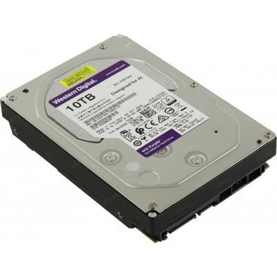 HDD 10 Tb SATA 6Gb/s Western Digital Purple WD102PURX(-78) 3.5