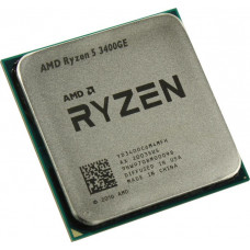 CPU AMD Ryzen 5 3400GE   (YD3400C6)  3.3 GHz/4core/SVGA RADEON RX Vega 11/2+4Mb/35W Socket AM4