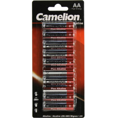 Camelion LR6-BP10, Size "AA", 1.5V, щелочной (alkaline) уп. 10 шт