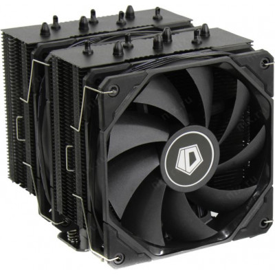 ID-Cooling ID-CPU-SE-207-XT-BLACK (1155/2011/2066/1200/AM4, 15.2-35.2дБ,700-1800об/мин, Al+тепл.трубки)