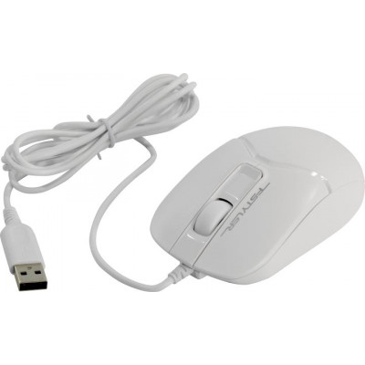 A4Tech FSTYLER Optical Mouse FM12S White (RTL) USB 3btn+Roll