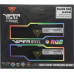 PATRIOT Viper Steel RGB PVSR464G320C8KDDR 4 DIMM 64Gb (32Gbx2) PC25600, 3200Mhz, CL18,