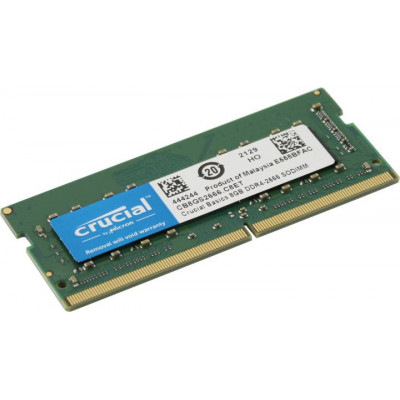 Crucial CB8GS2666 DDR4 SODIMM 8Gb PC4-21300 (for NoteBook)