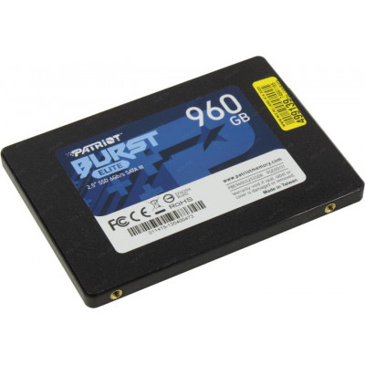 SSD 2.5" Patriot 960GB Burst Elite PBE960GS25SSDR SATA3