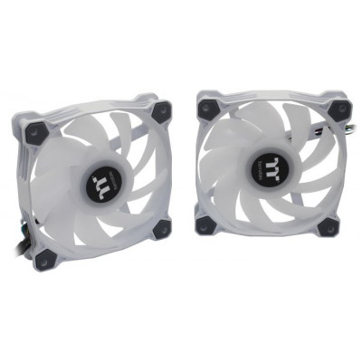 Thermaltake CL-F097-PL12SW-A Duo 12 ARGB (4пин, 120x120x25мм 2шт, 28дБ, 500-1500об/мин)