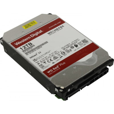 HDD 12 Tb SATA 6Gb/s Western Digital Red Plus WD120EFBX 3.5" 7200rpm 256Mb