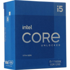 CPU Intel Core i5-11600K BOX (без кулера) 3.9 GHz/6core/SVGA UHD Graphics 750/3+12Mb/125W/8 GT/s LGA1200