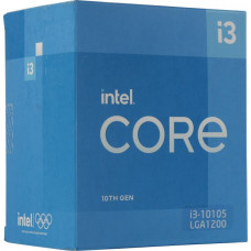 CPU Intel Core i3-10105 BOX 3.7 GHz/4core/SVGA UHD Graphics630/6Mb/65W/8 GT/s LGA1200