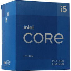 CPU Intel Core i5-11400 BOX 2.6 GHz/6core/SVGA UHD Graphics 730/3+12Mb/65W/8 GT/s LGA1200