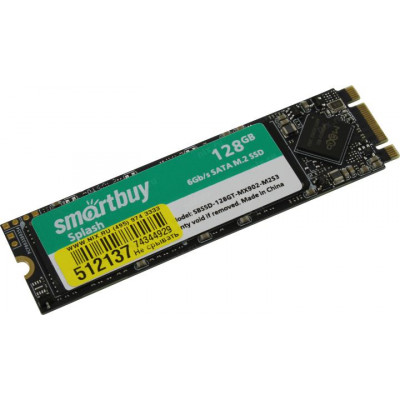 SSD 128 Gb M.2 2280 B&M 6Gb/s Smartbuy Splash M2 SBSSD-128GT-MX902-M2S3 3D TLC