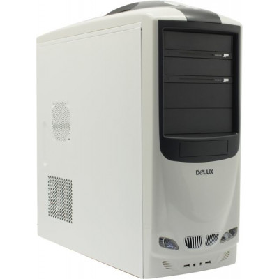 Miditower DELUX MG760 White ATX 450W (24+4пин)