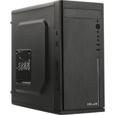 Minitower DELUX G504 Black MicroATX без БП