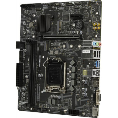 MSI H510M PRO (RTL) LGA1200 H510 PCI-E Dsub+HDMI+DP GbLAN SATA MicroATX 2DDR4