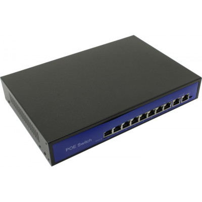 ORIENT SWP-7508POE/2P PS+ (8UTP 100Mbps PoE, 2Uplink)