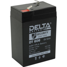 Аккумулятор Delta DT 606 (6V, 6Ah) для слаботочных систем