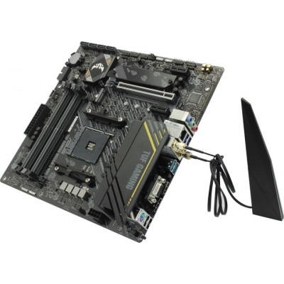 ASUS TUF GAMING B550M-E WIFI (RTL) AM4 B550 PCI-E Dsub+HDMI+DP GbLAN+WiFi SATA MicroATX 4DDR4