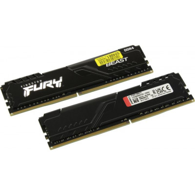 Kingston Fury Beast KF436C17BBK2/16 DDR4 DIMM 16Gb KIT 2*8Gb PC4-28800 CL17