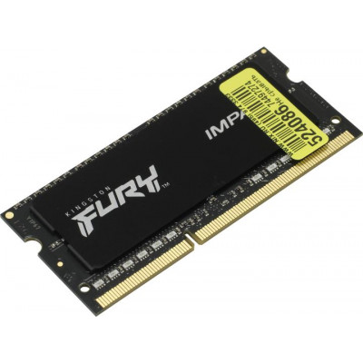 Kingston Fury Impact KF318LS11IB/8 DDR3L SODIMM 8Gb PC3L-15000 CL11 (for NoteBook)