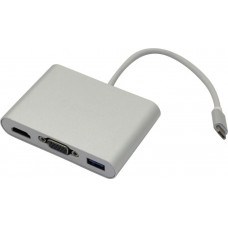 Orico RCHV-SV Кабель-адаптер USB-C - HDMI(F)+VGA(F)+USB3.0+USB-C