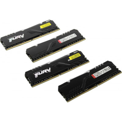 Kingston Fury Beast KF432C16BBAK4/32 DDR4 DIMM 32Gb KIT 4*8Gb PC4-25600 CL16