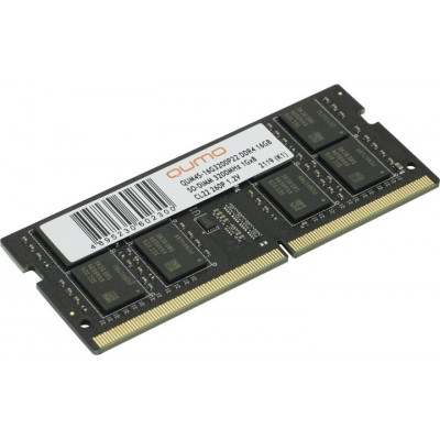 QUMO QUM4S-16G3200P22 DDR4 SODIMM 16Gb PC4-25600 CL22 (for NoteBook)