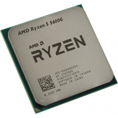 AMD Ryzen 5 5600G   (100-000000252)  3.9 GHz/6core/SVGA RADEON/3+16Mb/65W Socket AM4