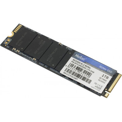 SSD Netac M.2 2280 NV2000 NVMe PCIe 1Tb NT01NV2000-1T0-E4X