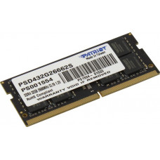 Patriot Signature Line PSD432G26662S DDR4 SODIMM 32Gb PC4-21300 CL19 (for NoteBook)