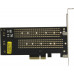 Orient C301E Адаптер M.2 M - PCI-Ex4/M.2 B - SATA (2230/2242/2260/2280/22110)