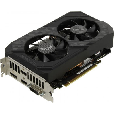 6Gb PCI-E GDDR6 ASUS TUF-GTX1660TI-O6G-EVO-GAMING (RTL) DVI+2xHDMI+DP GeForce GTX1660Ti