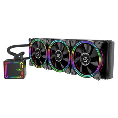 H360 ALSEYE H360 TDP 210W (при T воздуха 45 С) Universal Platfrom PWM Single 5colors+ LED fan RTL