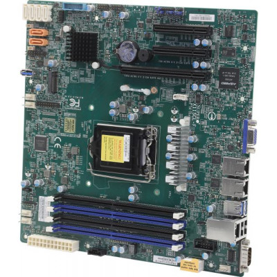 SuperMicro X11SCL-F (OEM) LGA1151 C242 SVGA 2xGbLAN SATA RAID MicroATX 4DDR4