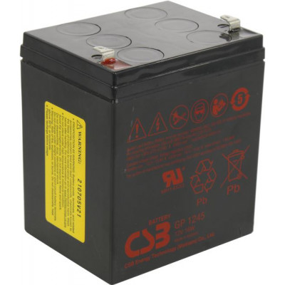 Аккумулятор CSB GP1245 F1 (12V, 16W) для UPS