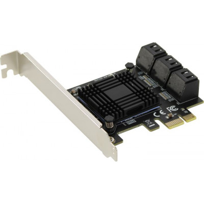 Orient AJ1062S6 (RTL) PCI-Ex1, SATA 6Gb/s, 6port-int