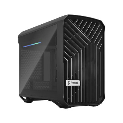 Minitower Fractal Design FD-C-TOR1N-01 Torrent Nano Black TG Dark Tint Mini-ITX без БП