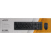 Клавиатура A4Tech KK-3330S USB Black (Кл-ра, USB,+Мышь,3кн, Roll, USB)