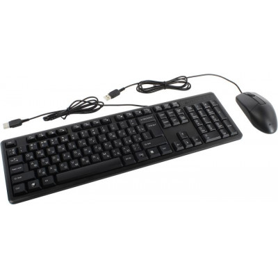 Клавиатура A4Tech KK-3330S USB Black (Кл-ра, USB,+Мышь,3кн, Roll, USB)