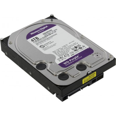 HDD 4 Tb SATA 6Gb/s Western Digital Purple WD42PURZ 3.5" 5400rpm 256Mb