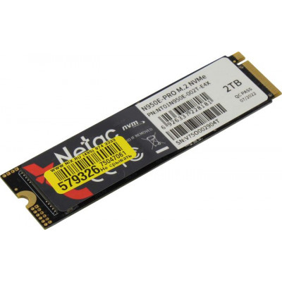 SSD 2 Tb M.2 2280 M Netac N950E Pro NT01N950E-002T-E4X