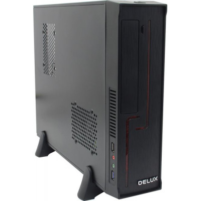 Minitower DELUX H-308 Black MicroATX 450W (24+4пин)