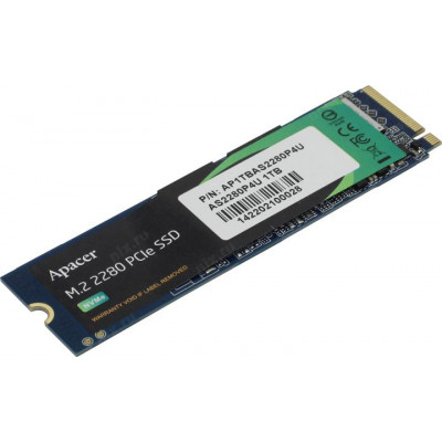 SSD 1 Tb M.2 2280 M Apacer AP1TBAS2280P4U-1