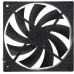 Arctic ACFAN00201A F12 Black (3пин, 120x120x25мм, 1350об/мин)